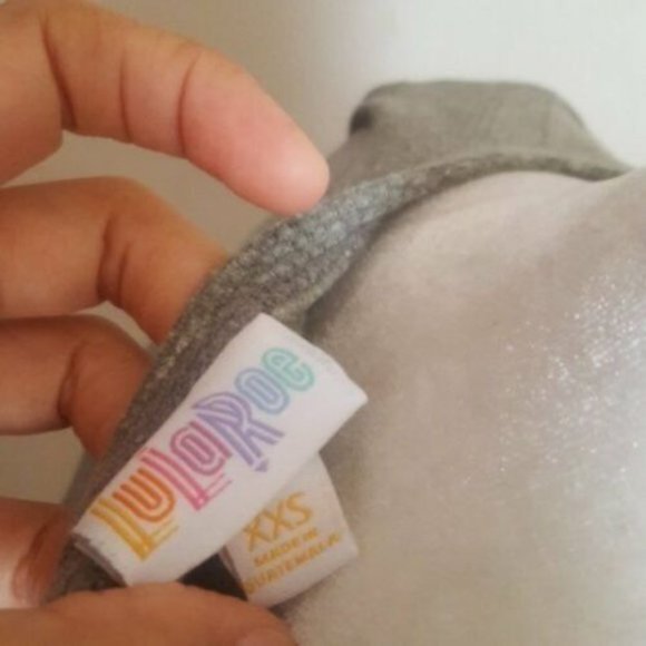 Lularoe Oversized Loose Fit Green Dress xxs EUC - Picture 4 of 5